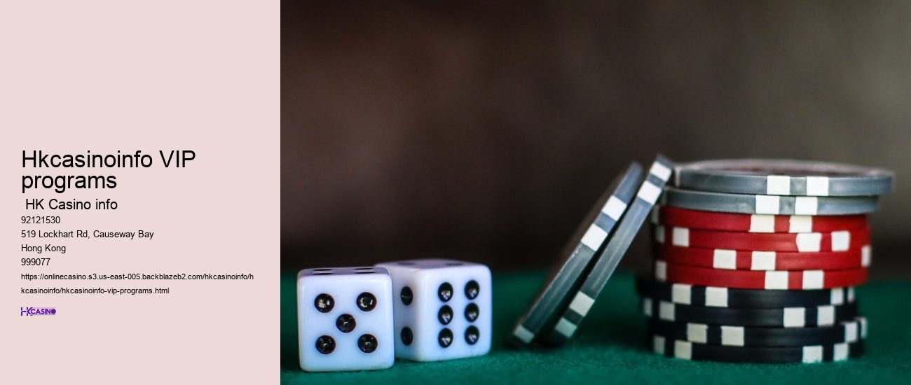 hkcasinoinfo VIP programs